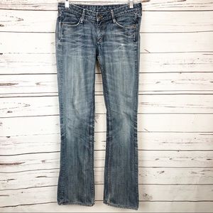 Earnest Sewn {Anthro} bootcut Hefner Jeans
